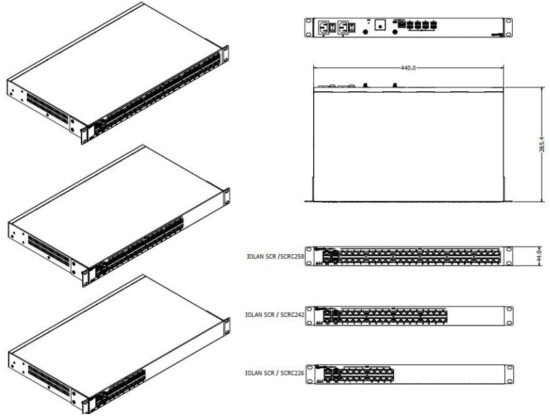 Perle SRC226 Hardware Data Control in Device Servers - Mechanical