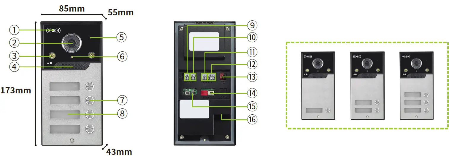 Xinsilu-2AZKV-IP-IP-Smart-Wi-Fi-Video-Intercom-System-fig-2