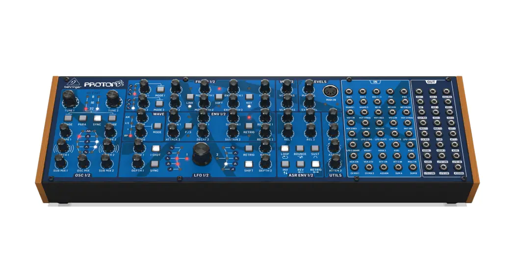 behringer V 0 0 Analog Paraphonic Semi Modular Synthesizer- Featured Image