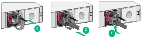 Installing and removing the power module