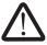ALL LED 12100TD Constant Voltage LED Driver User Manual - Warning icon
