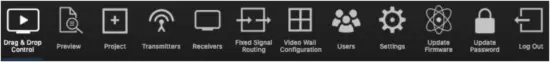 BLUSTREAM ACM200 Multicast Advanced Control Module - Administrator menu