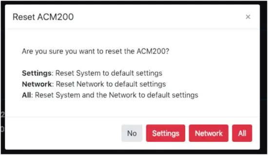 BLUSTREAM ACM200 Multicast Advanced Control Module - Settings 3