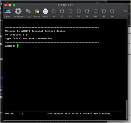 BLUSTREAM ACM200 Multicast Advanced Control Module - Troubleshooting the ACM 2