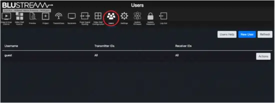 BLUSTREAM ACM200 Multicast Advanced Control Module - Users