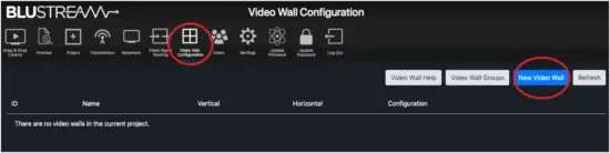 BLUSTREAM ACM200 Multicast Advanced Control Module - Video Wall Configuration