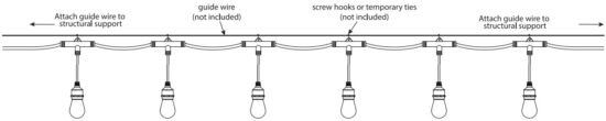FEIT ELECTRIC SL24 12 Smart Color Changing Filament String Light - Methods