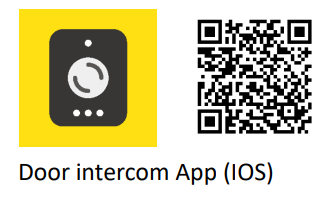 Gainwise SS1912 Door Intercom App - qr code