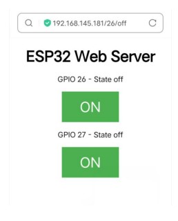 LAFVIN ESP32 Basic Starter Kit - Accessing the Web Server
