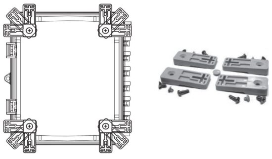 LEVITON MMT02 Mini Meter MMU Multiple Meter Units - Mounting Procedure