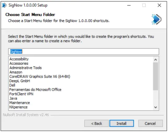 NOVUS SigNow Software and app For Transmitter Configuration - program