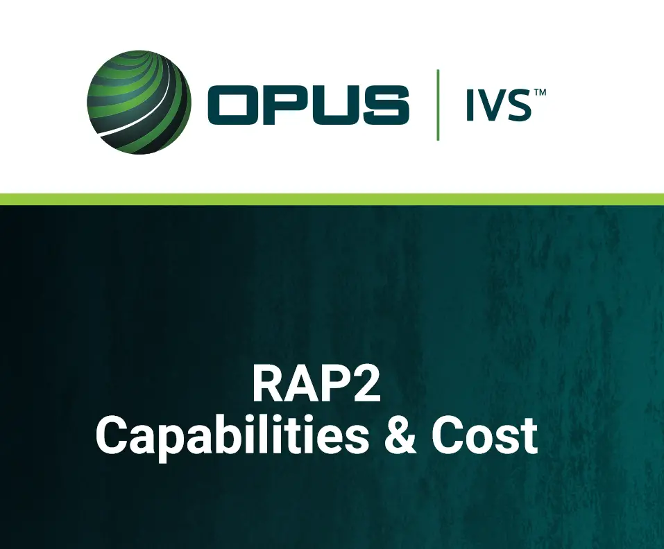 OPUS RAP2 Remote Assisted Programming - front page