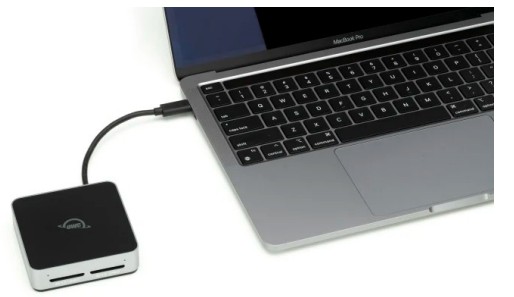 OWC TCDSDRDR Atlas Dual SD Card Reader - SDXC card