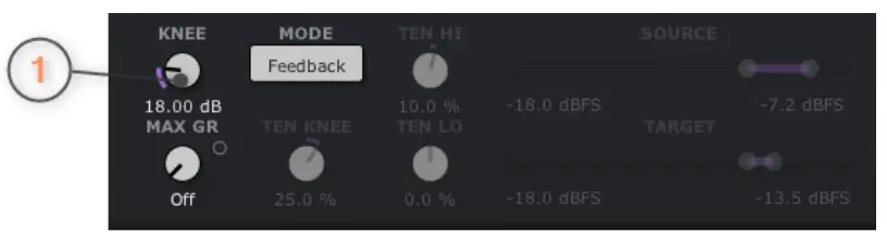 TBProAudio Impress3 Compressor Effect Plugin - Feedback mode