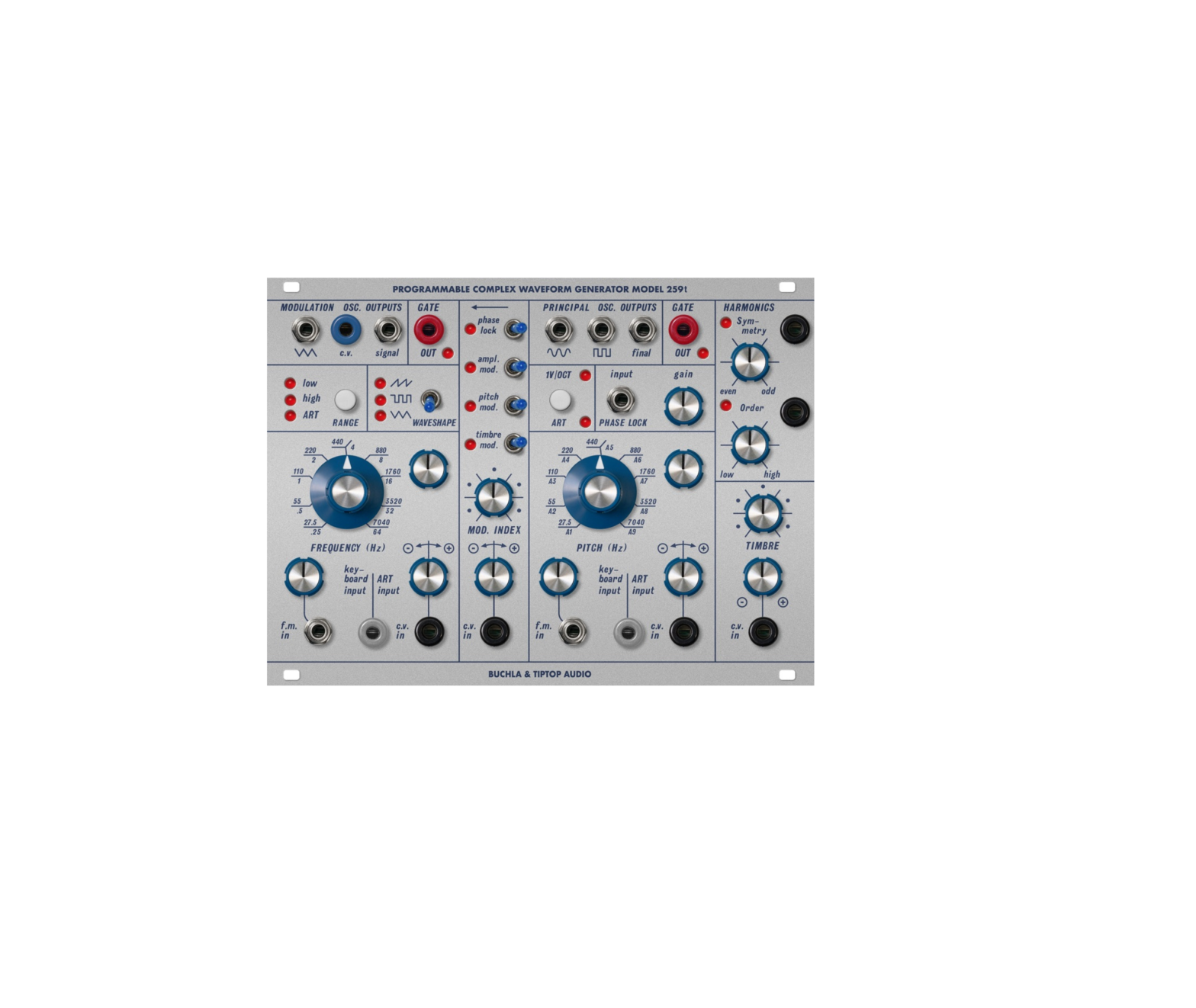 TIPTOP audio 259T Programmable Complex Waveform Generator