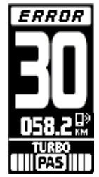 VeloFox DM 03 Intelligent OLED Display - Error code
