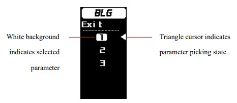 VeloFox DM 03 Intelligent OLED Display - Setting Function