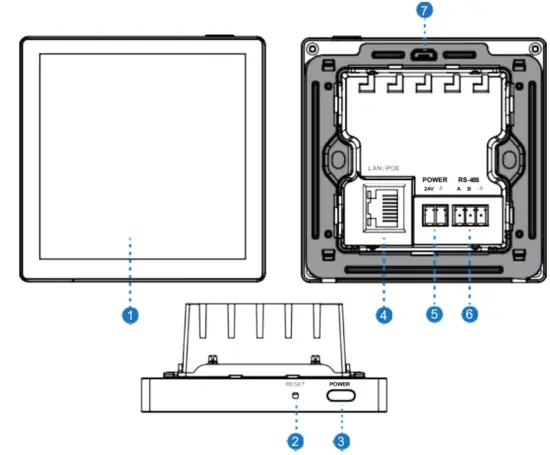 VigilLink VLCT 4485IP Programmable Touch Screen Control Panel - Functions
