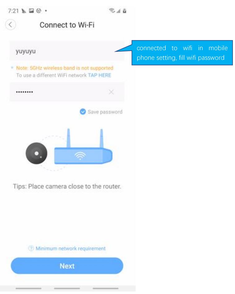 Yi loT Smart Camera App Instruction Manual - If you don't hear the sequence