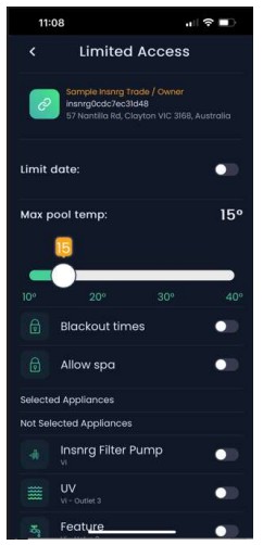 insnrg Intouch Automation App - GUEST ACCESS