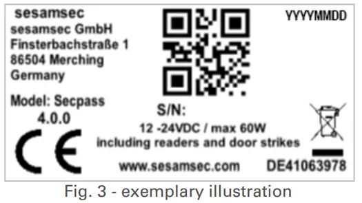 sesamsec SECPASS IP Based Intelligent Controller In DIN Rail Format - Secpass 1