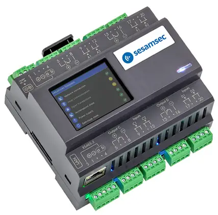 sesamsec SECPASS IP Based Intelligent Controller In DIN Rail Format
