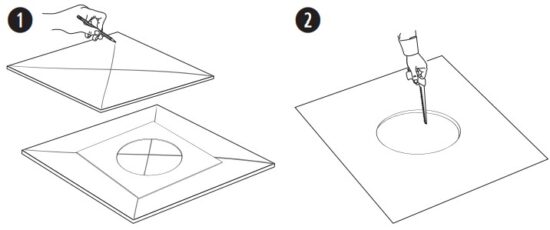 BOSE DM3C DesignMax In Ceiling Loudspeaker - Ceiling Tile