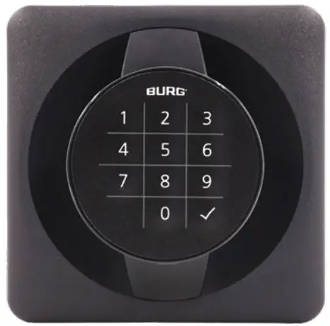 BURG Qleo.Code Electronic Combination Code Locks