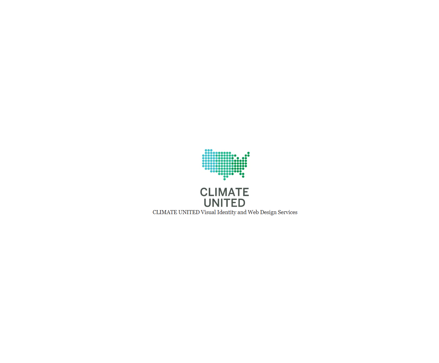 CLIMATE UNITED Visual Identity and Web Design Services