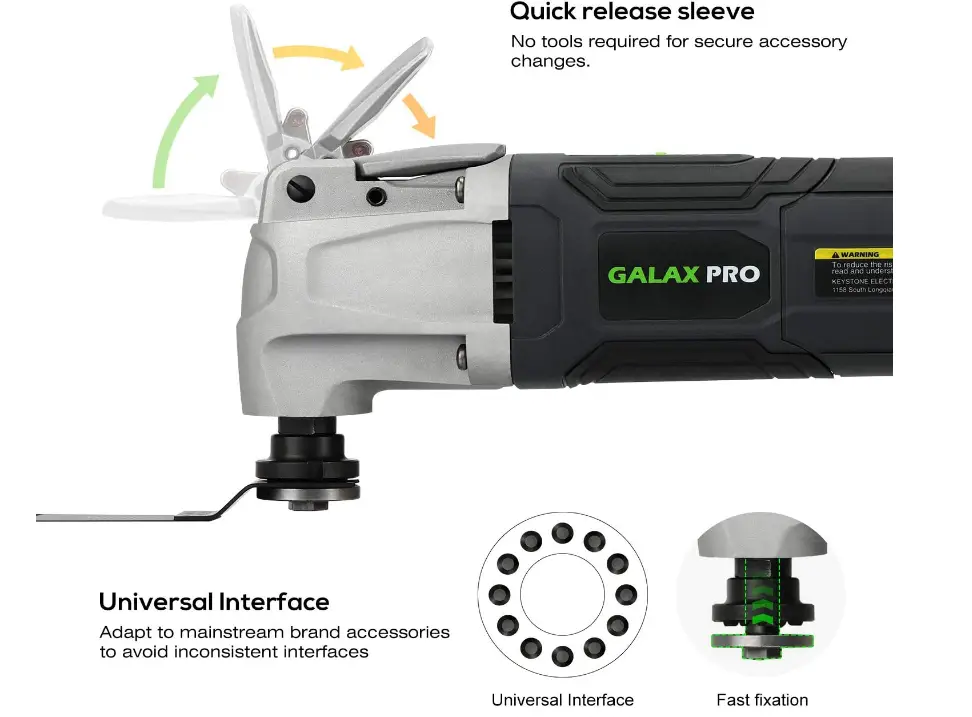 GALAX PRO-‎GP86225-Oscillating-Multi-Tool-Kit-interface