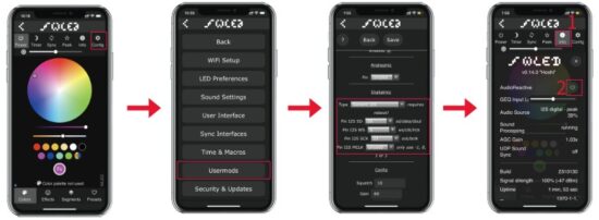 GLEDOPTO ESP32 WLED Digital LED Controller - Conﬁguration Information