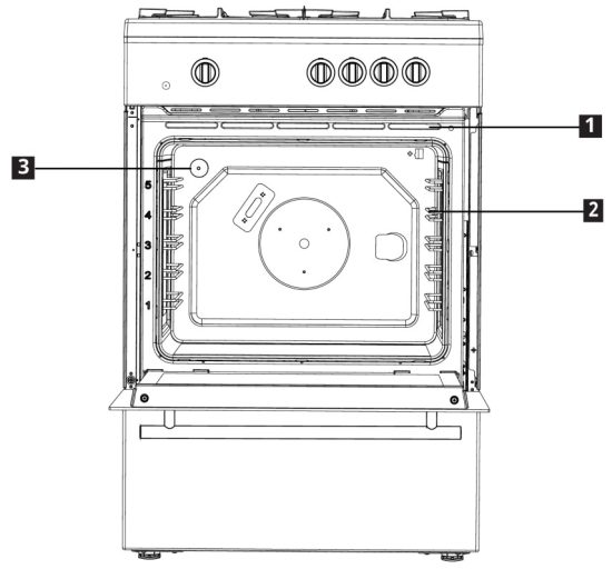 IKEA ORMINGE Range with Gas Cooktop - Product introduction 1