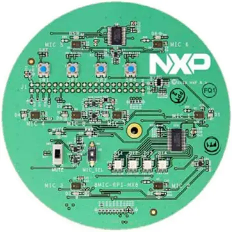 NXP i MX 91 Applications Processor - Microphone Board