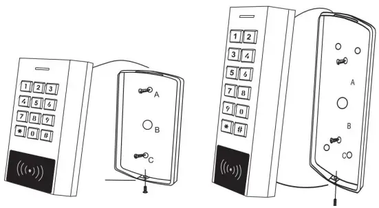 Quantek-KPN-Access-Control-Keypad-and-Reader-FIG-1
