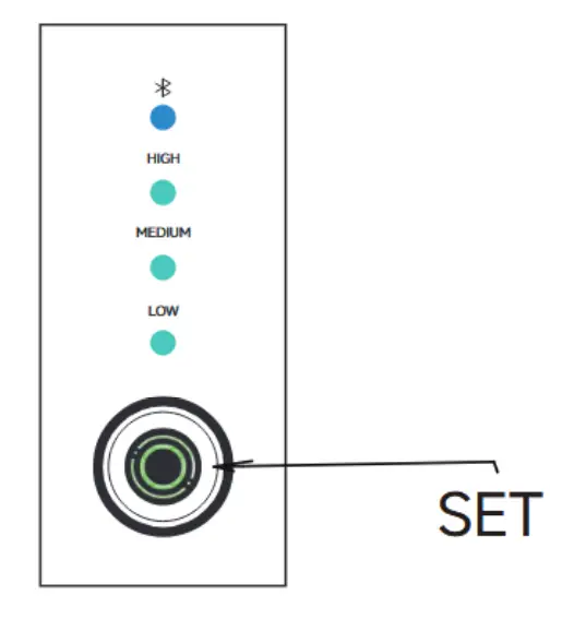 ScentShare SA01 Scent Diffuser - Instruction of indicator light