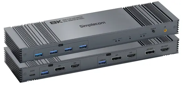 Simplecom-KM490-HDMI-and-DisplayPort-Dual-Monitor-KVM-Switch-PRODUCT