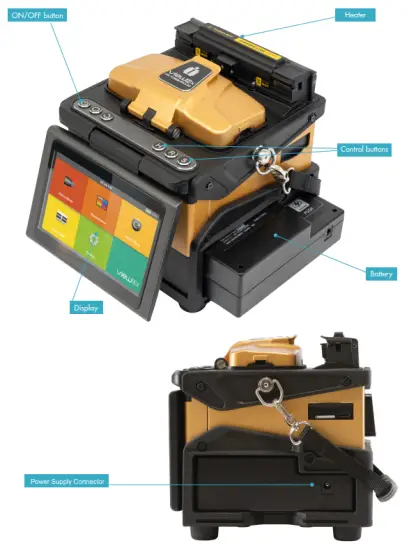 TECH View 8X Premium Core Alignment Fusion Splicer - Overview