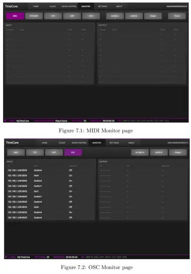 VISUAL PRODUCTIONS TimeCore Time Code Display -Control structure1