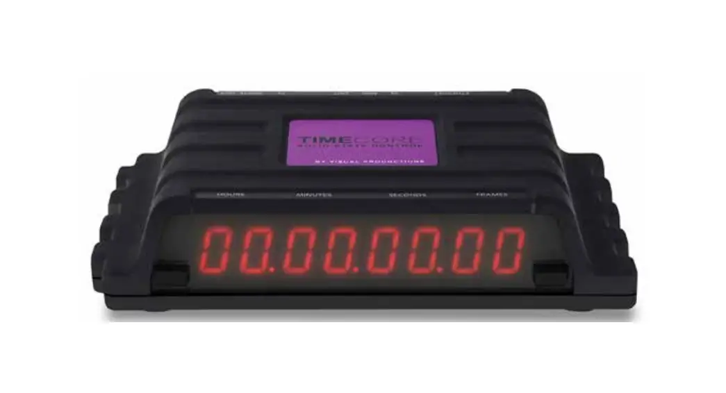 VISUAL PRODUCTIONS TimeCore Time Code Display - Featured Image