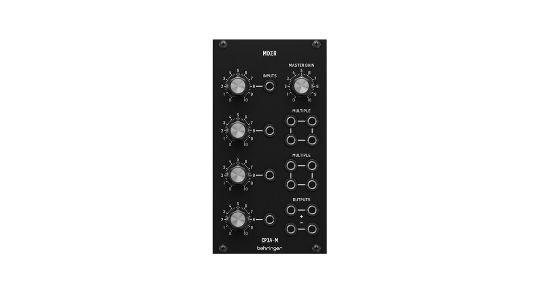 behringer CP3A-M Legendary Analog Mixer Utility Module for Eurorack - Featured Image
