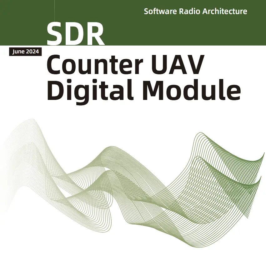 iSecus SDR Counter UAV Digital Module - front page