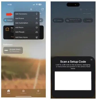 Add to Apple® HomeKit® via Matter