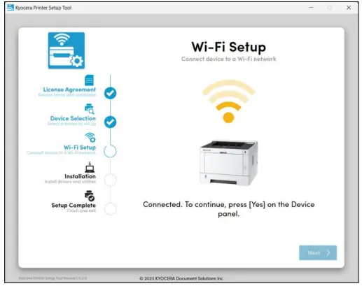 kyocera color printers - connecting multiple users