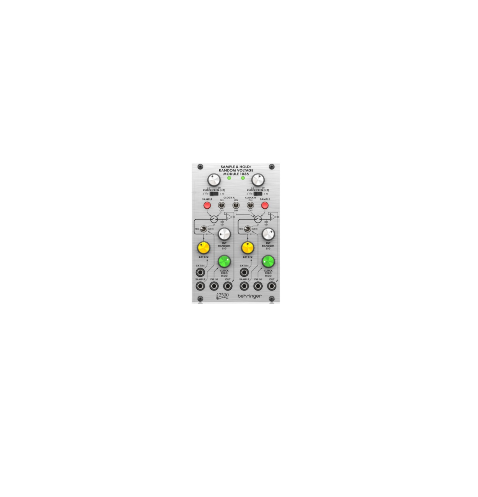 musictribe 1036 Sample and Hold Random Voltage Module