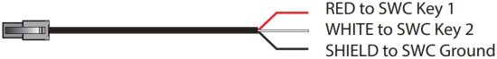 CRUX SWRGM 48 Radio Replacement Interface with Steering Wheel Control - 4-PIN SWC CABLE