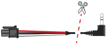 CRUX SWRGM 48 Radio Replacement Interface with Steering Wheel Control - Prepare the SWC Cable 2