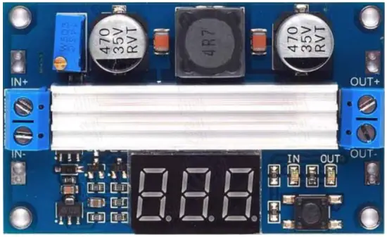 ELECTUS DISTRIBUTION XC4609 Arduino Compatible DC-DC Boost Module with Display