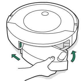 Robot RCA-Y2 10 Max Plus AutoWash Dock - Place bin back in the robot