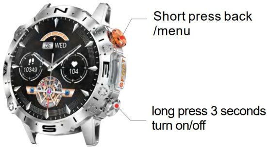 SMART ST19 Watt Equivalent Smart - Watch Button Functions