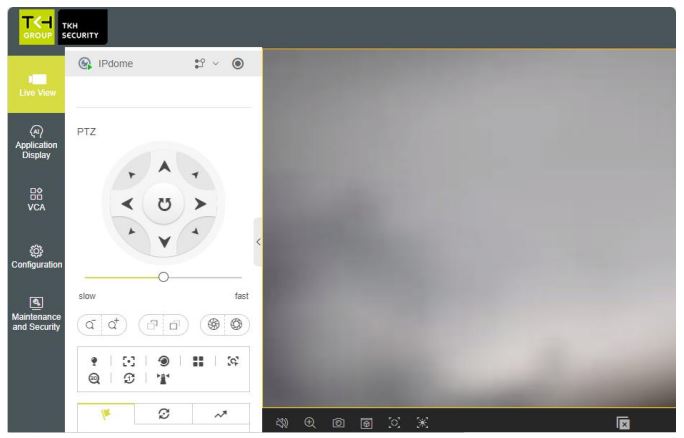 TKH FD2024M 4MP IP Fixed Dome Camera User Guide - Browser-based Viewer